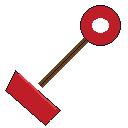 Output of third Python script - still a crude geometric drawing